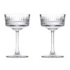 Set Of 2 Elysia Champagne Coupes -Home Furnishing Store 30707672