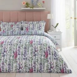 Dorma Country Garden 100% Cotton Duvet Cover And Pillowcase Set -Home Furnishing Store 30711582 alt02