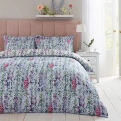 Dorma Country Garden 100% Cotton Duvet Cover And Pillowcase Set -Home Furnishing Store 30711583