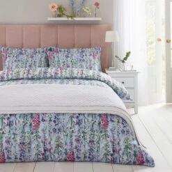 Dorma Country Garden 100% Cotton Duvet Cover And Pillowcase Set -Home Furnishing Store 30711583 alt07