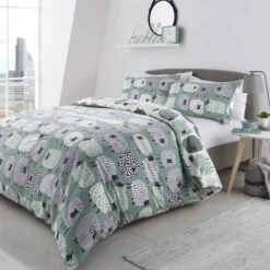 Fusion Dotty Sheep Duvet Cover & Pillowcase Set 22 Fusion Dotty Sheep Duvet Cover & Pillowcase Set -Home Furnishing Store 30711661