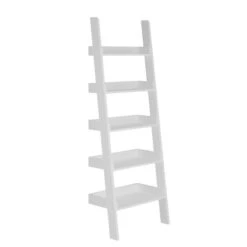 Lynton Ladder Bookcase, White -Home Furnishing Store 30712295 alt01