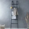 Elements Black Slim Ladder 2 Elements Black Slim Ladder -Home Furnishing Store 30712634