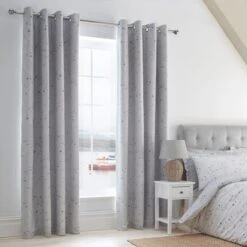 Padstow Blackout Eyelet Curtains -Home Furnishing Store 30715817 alt01