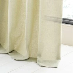 Linen Look Tab Top Pencil Pleat Curtains -Home Furnishing Store 30720141 alt06