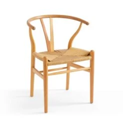 Lara Wishbone Dining Chair, Beech Wood 28 Lara Wishbone Dining Chair, Beech Wood -Home Furnishing Store 30720378 alt04