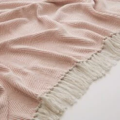 Jenson Herringbone Throw 200cm X 200cm -Home Furnishing Store 30727275 alt01