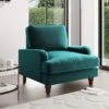 Beatrice Armchair, Matte Velvet