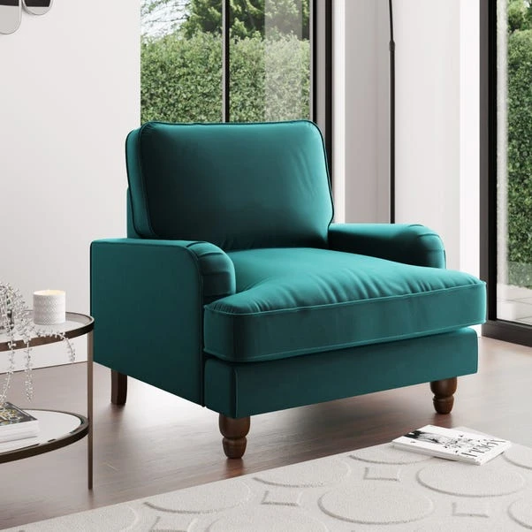 Beatrice Armchair, Matte Velvet 3 Beatrice Armchair, Matte Velvet