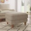 Beatrice Luna Fabric Footstool -Home Furnishing Store 30727306
