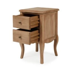 Giselle 2 Drawer Bedside Table, Mango Wood 11 Giselle 2 Drawer Bedside Table, Mango Wood -Home Furnishing Store 30727655 alt03