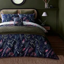 Dorma Winter Garden 100% Cotton Reversible Duvet Cover & Pillowcase Set -Home Furnishing Store 30729456 alt07