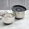 Professional Set Of 2 Mixing Bowl And One Lid