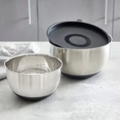 Professional Set Of 2 Mixing Bowl And One Lid