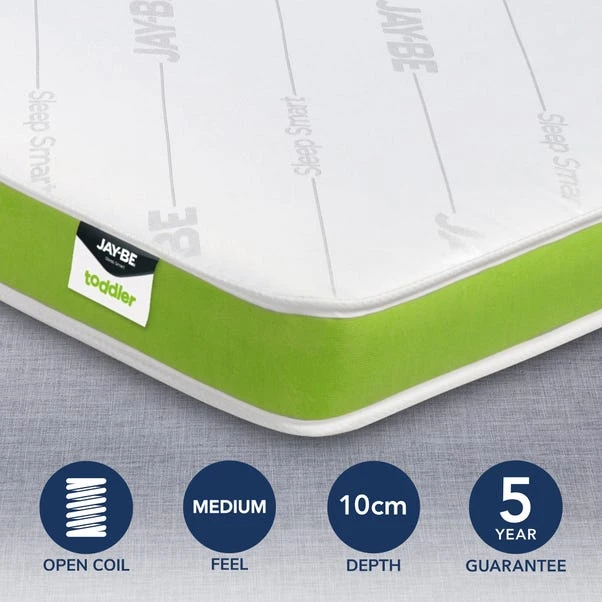 JayBe Toddler Medium Anti Allergy Foam Free Pocket Sprung Mattress 3 JayBe Toddler Medium Anti Allergy Foam Free Pocket Sprung Mattress