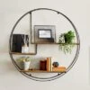 Industrial Extra Large Circle Shelf -Home Furnishing Store 30733533