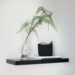 Black Floating Shelf -Home Furnishing Store 30733542