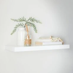 White Floating Shelf 14 White Floating Shelf -Home Furnishing Store 30733543