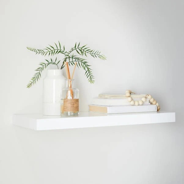 White Floating Shelf 8 White Floating Shelf - Image 6