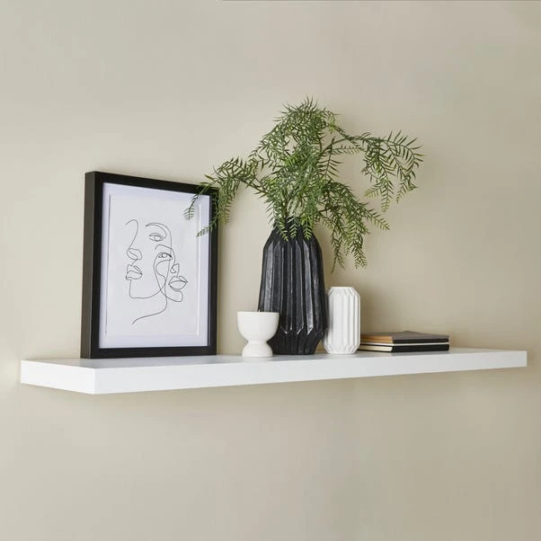 White Floating Shelf 3 White Floating Shelf