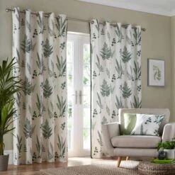 Fern Eyelet Curtains -Home Furnishing Store 30734302 alt03