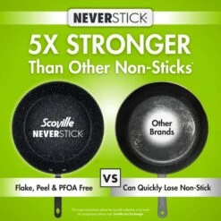 Scoville Neverstick Non-stick Aluminium Wok, 20cm -Home Furnishing Store 30737596 alt02