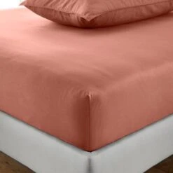 Soft Washed Recycled Cotton Fitted Sheet -Home Furnishing Store 30750689