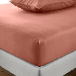 Soft Washed Recycled Cotton Fitted Sheet -Home Furnishing Store 30750703