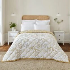 Dorma Daylesford Yellow 100% Cotton Bedspread 11 Dorma Daylesford Yellow 100% Cotton Bedspread -Home Furnishing Store 30752384