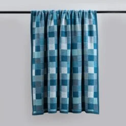 Super Soft Mini Squares Orange Throw -Home Furnishing Store 30753838 alt01