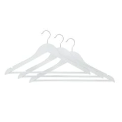 Pack Of 3 Wooden Hangers -Home Furnishing Store 30754083 alt03