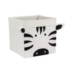 Zebra Felt Foldable Box 9 Zebra Felt Foldable Box -Home Furnishing Store 30754134 alt02