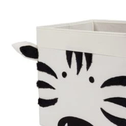 Zebra Felt Foldable Box 10 Zebra Felt Foldable Box -Home Furnishing Store 30754134 alt03