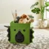 Triceratops Felt Foldable Box 1 Triceratops Felt Foldable Box -Home Furnishing Store 30754135