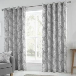 Fusion Matteo Eyelet Curtains -Home Furnishing Store 30756712 alt01
