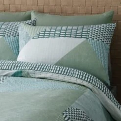 Catherine Lansfield Larsson Geo Reversible Duvet Cover And Pillowcase Set -Home Furnishing Store 30757645 alt01