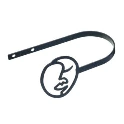 Mix And Match Matt Black Faces Holdback Pair -Home Furnishing Store 30758401 alt01