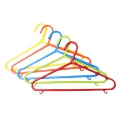 Pack Of 10 Kids Plastic Hangers -Home Furnishing Store 30762263 alt04