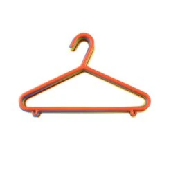 Pack Of 10 Kids Plastic Hangers -Home Furnishing Store 30762263 alt05