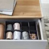 Eight Compartment Drawer Organiser Grey -Home Furnishing Store 30762296