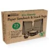 Pack Of 25 Paper Sandwich Bags -Home Furnishing Store 30765470
