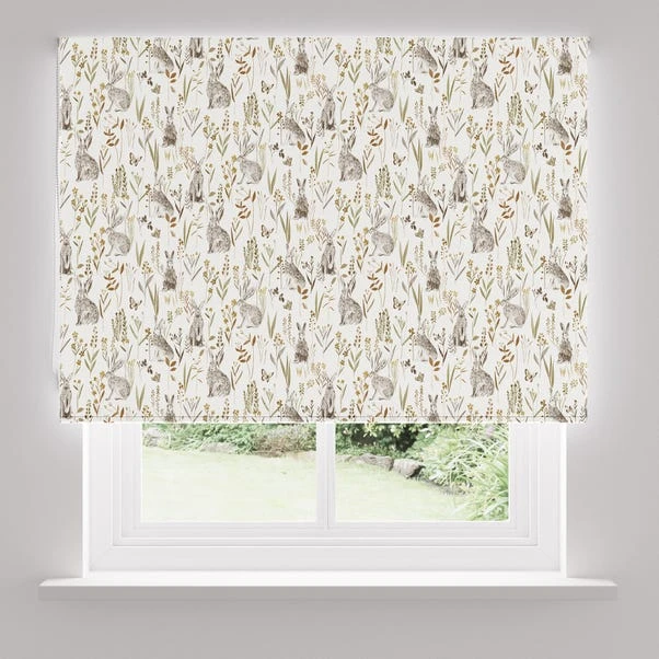 Hares Natural Blackout Roller Blind 6 Hares Natural Blackout Roller Blind - Image 4