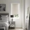 Luxe Feather Silver Blackout Roller Blind 1 Luxe Feather Silver Blackout Roller Blind -Home Furnishing Store 30767483