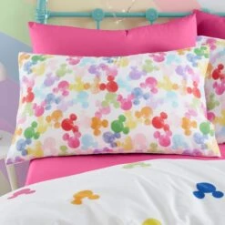 Disney Mickey Mouse Rainbow Duvet Cover & Pillowcase Set -Home Furnishing Store 30768151 alt03
