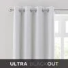 Touch Of Linen Ultra Blackout Eyelet Curtains -Home Furnishing Store 30769347