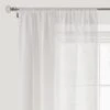 Boucle Slot Top Single Voile Panel 1 Boucle Slot Top Single Voile Panel -Home Furnishing Store 30770170