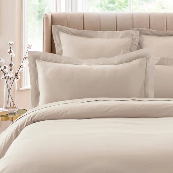 Dorma Smooth & Soft 300 Thread Count Cotton Sateen Kingsize Oxford Pillowcase 9 Dorma Smooth & Soft 300 Thread Count Cotton Sateen Kingsize Oxford Pillowcase - Image 7