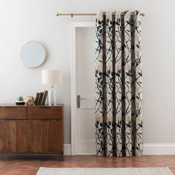 Zen Ultra Blackout Eyelet Door Curtain 18 Zen Ultra Blackout Eyelet Door Curtain - Image 16