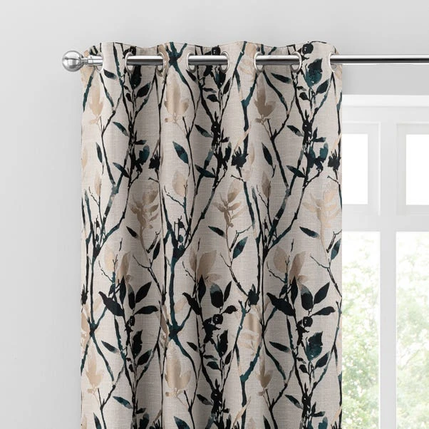 Zen Ultra Blackout Eyelet Door Curtain 19 Zen Ultra Blackout Eyelet Door Curtain - Image 17