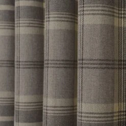 Highland Check Eyelet Door Curtains -Home Furnishing Store 30782291 alt02